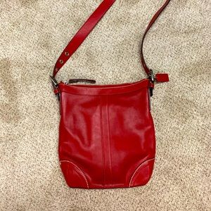 Coach crossbody purse.